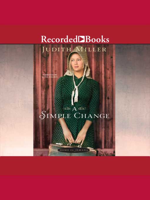 Title details for A Simple Change by Judith Miller - Wait list